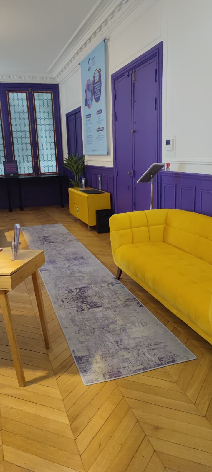 Espace de pratique de Géraldine à la Maison des Soignants de Paris
